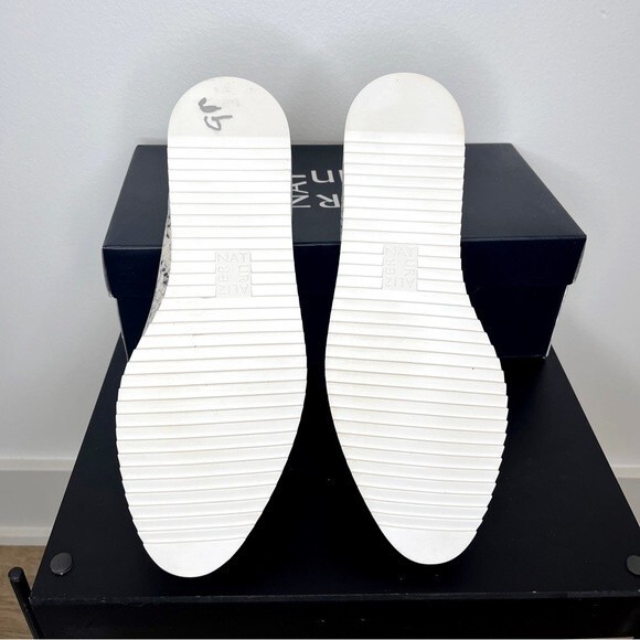 Naturalizer Monochrome Snake Print Loafers - Picture 3 of 7